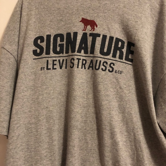 Levi’s Straus Signature Grey TShirt.Size XL - Picture 6 of 8